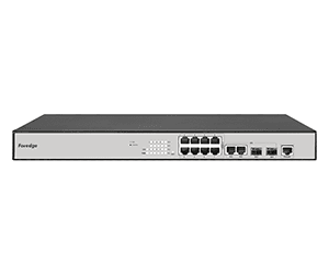 PS3008XGPSH 8-Port 2.5G L3 Managed Ethernet PoE Switch