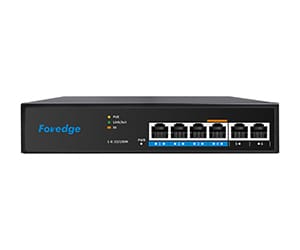 AI806M 6-Port 100M AI PoE Switch