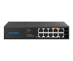AI8082M 8-Port 100M AI PoE Switch With 1000M Uplink Port